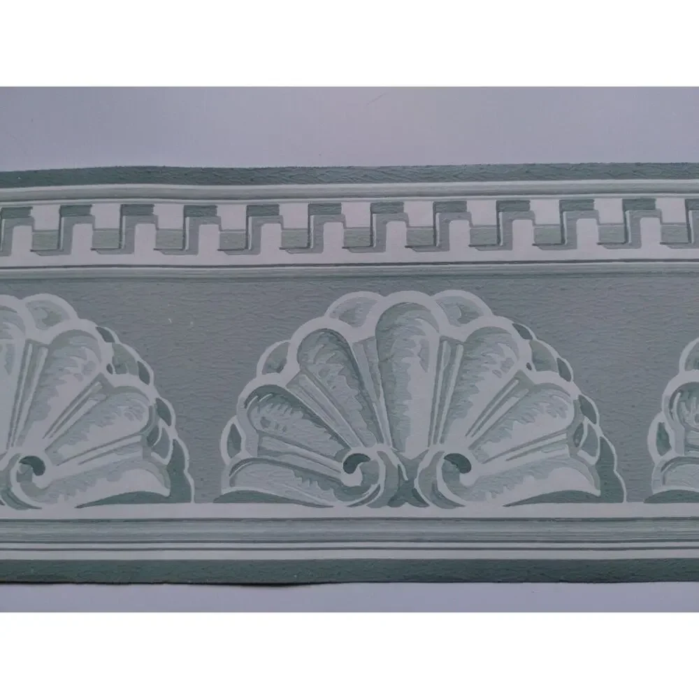 Pre-pasted Decorative Wall Border - Sea Shells - Ocean Theme - 5 yds